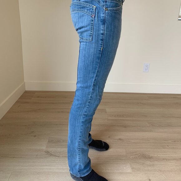 Rufskin Stretch Jeans Blue Size 28 - Picture 2 of 6